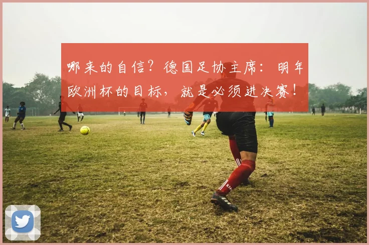 哪来的自信？德国足协主席：明年欧洲杯的目标，就是必须进决赛！